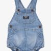 Baby Boys' Denim Overall Romper